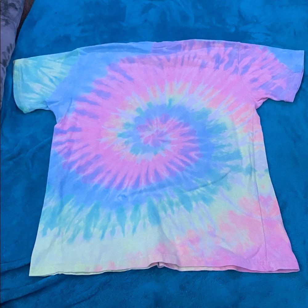 Womens Virginia Beach tie dye Tshirt - Picture 3 of 3
